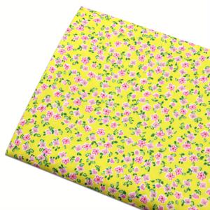 TEMU 50x150cm 19.68*57in 봄 플로럴 패브릭 DIY 공예용 재료 퀼팅, 베개 만들기, 의류, 선물 포장, 홈 데코, 의류 맞춤 | 밝은 디자인 | 튼튼한 패브릭, DIY 지갑 만들기