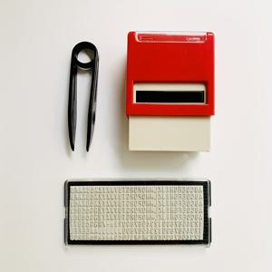 TEMU DIY 프로젝트용 맞춤형 스탬프 세트, 교체 가능한 글자 및 기호 포함, 숫자와 날짜 스탬프가 있는 조절 가능 설정