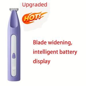 TEMU 조용한 애완동물 관리 세트 - 충전식 개 및 고양이 털 클리퍼, 낮은 소음의 발톱 트리머, 코드리스 네일 폴리셔 - USB 충전, 가정용 관리에 이상적, 조용한 관리 | 현대적인 디자인 | 내구성 있는 구조|손톱깎이