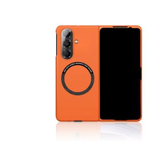 TEMU 삼성 갤럭시 Z 폴드 7/Z 폴드 6/Z 폴드 5/Z 폴드 4/Z 폴드 3 5G용 피부 민감 접이식 자석 폰 케이스, 섬세한 질감 유연한 접이식 케이스, 밝은 컬러 매칭 심플 비즈니스 방수 보호 커버