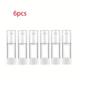 TEMU 6개 15oz/30oz/50oz 투명 화장품 펌프 병, 파운데이션용 리필 가능 여행 디스펜서 컨테이너, 헤어 컨디셔너, 샤워 젤, 로션 등에 적합