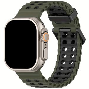 TEMU 애플 워치 스트랩 49mm/46mm/45mm/44mm/42mm용 호환성, 남성과 여성용 실리콘 스포츠 비즈니스 밴드, for iwatch 시리즈 울트라 10 6 SE 5 4 3 2 1용