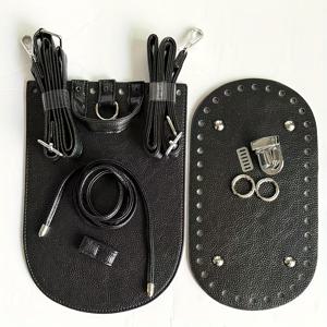 TEMU DIY PU 가죽 백팩 키트 - 리치 텍스처 핸드메이드 뜨개질 백팩 바닥 및 플랩 세트 / 손으로 짠 스트랩 재료, 고급 패션 액세서리 여성용 백팩 제작 키트, 지갑 만들기 DIY