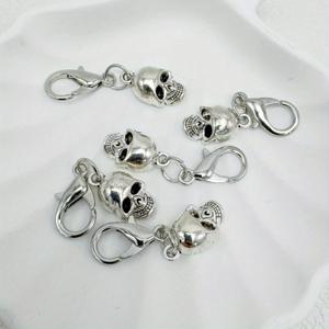 TEMU 5pcs 스컬 헤드 신발 버클, 분리 가능한 신발 버클, DIY 신발 및 부츠 장식품, 할로윈 신발 장식 액세서리