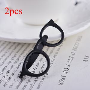 TEMU 2개 세트 안경 모양 북클립 - 튼튼한 소형 책갈피, 페이지 홀더, 셔츠 넥타이 클립 - 우아한 안경 디자인 (레드), 독서 애호가 & 전문가를 위한 완벽한 선물, 사무실용 액세서리, 내구성 있는 다목적 클립, 창의적인 아이템, 직장인 필수품