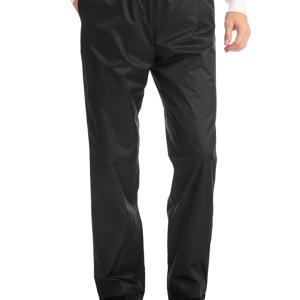 TEMU 남성용 방수 방풍 레인 팬츠 - 하이킹, 골프, 낚시, 사이클링을 위한 루즈핏의 가벼운 사계절 아웃도어 바지, 사이드 포켓 포함 - 캠핑, 여행 및 일상 사용에 이상적인 헤비듀티 워크 트라우저 - 블랙, 하이킹 기어, 캐주얼 스타일, 내구성 있는 구조, 액티브 라이프스타일, 고품질 소재, 피트니스 애호가를 위한 스포츠 디자인