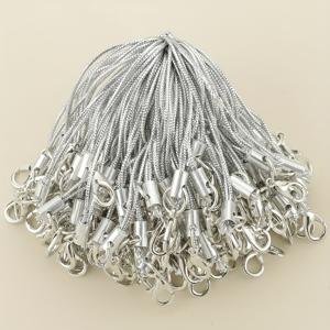 TEMU 20개 DIY 폰 스트랩 세트, 랍스터 클라스프 포함 - 폰 체인, 가방 장식, 인형 액세서리, 도파민 컬러 시리즈 다기능 폰 끈, 키체인 코드 등 다양한 용도