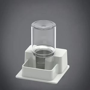 TEMU 자동 반려동물 물병 & 급식기 - 방수 디자인, 투명 창문, 내구성 PP 소재 - 수염 용, 게코, 거북이, 햄스터용, 쉬운 청소 테라리움 & 케이지 액세서리, 위생적 급식 , 작은 동물 수분 공급, 견고한 펫 액세서리, 레피드 키핑