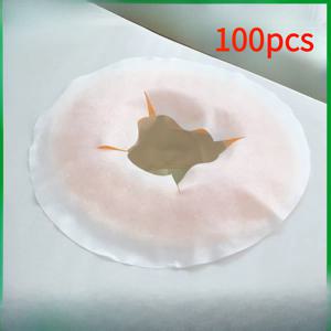 TEMU 100개 부드럽고 통기성 좋은 부직포 일회용 얼굴 쿠션 커버, 마사지 침대 얼굴 크래들 커버 - 편안한 마사지 침대 베개 타월, 사용하기 쉬움, 배터리나 전기가 필요 없음, 미용실 및 스파에 완벽함