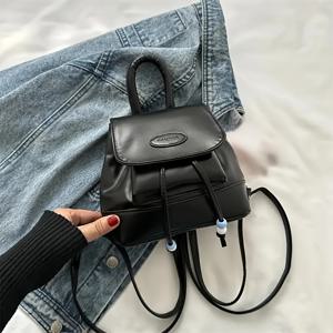 TEMU 여성용 레트로 백팩 - 대용량 컴팩트 백팩, 잠금장치, 조절 가능한 스트랩 & 골드톤 하드웨어, 우아한 브라운 & 블루톤 빈티지 디자인, 여행, 업무, 학교용 백팩 - 내구성 있는 일상용 핸드백 또는 백팩, 여성을 위한 완벽한 선물, 여성용 패션 백팩, 대학생용 백팩, 귀여운 학교 백팩, 에스테틱 백팩, 여성용 대용량 백팩