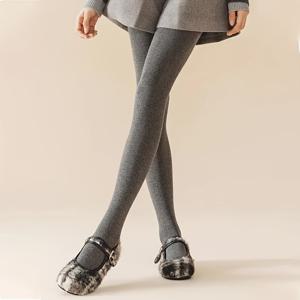 TEMU 1팩 여성용 누드 타이츠 - 베어 레그 일루전 쉬어 보온 레깅스, 40/D 실 굵기 (40% 더 가는 실), 청바지, 드레스, 스커트용 핸드워시 불투명 타이츠 - 누드/베이지/브라운 색상 (겨울철 보온)