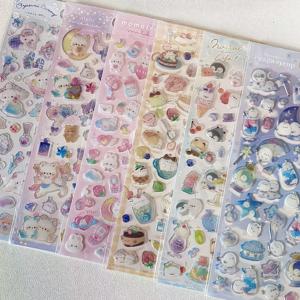 TEMU 귀여운 애니메이션 동물을 특징으로 하는 일본 만화 스크랩북 스티커 1개. 문구류, 노트북 및 휴대폰에 장식하기에 완벽하며, 휴대폰 장식 | 재미있는 디자인 | 내구성 좋은 플라스틱, 다이어리 스티커, 다꾸 스티커, 캐릭터 스티커, 인물스티커, 카드 스티커, 다꾸스티커