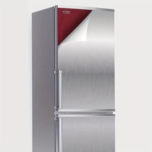 TEMU 금속 표면에 적합한 실버 스테인리스 스틸 접착식 벽지, 탈부착 가능한 주방 캐비닛 및 냉장고 엘리베이터 도어용