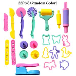 TEMU ROSEHDUF 22피스 클레이 도구 세트 (롤링핀, 커터, 스크래퍼 포함) - 무독성 플라스틱 공예 키트, 별, 하트, 뼈 모양 등 다양한 형태 - 초보자와 전문가를 위한 쉬운 청소 가능한 모델링 도구