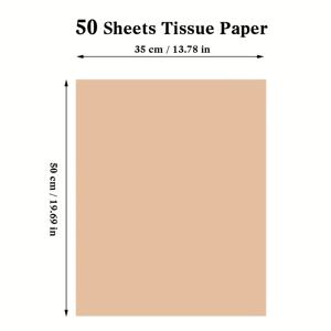 TEMU 자연적인 크래프트 포장지 - 50 또는 30장, 13.78 x 19.69/19.69x27.68 인치, 선물, 예술 및 공예, 생일, 결혼식 및 휴일 프로젝트용 고품질 포장지, 선물 포장지