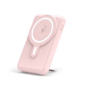 TEMU 대용량 일체형 케이블 무선충전 잔량표시 고속충전 맥세이프 보조배터리 20000mAh