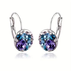 TEMU 여성을 위한 하이퍼알러지성 드롭 다이글 귀걸이, 결혼식 파티 귀걸이, 패션 보석 선물