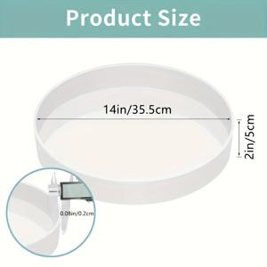 TEMU 오버사이즈 레진 테이블 캐스팅 실리콘 몰드 14인치 라운드 에폭시 레진 테이블 트레이 캐스팅 실리콘 몰드, 리버 테이블, DIY 공예, 커팅 보드, 데스크탑 장식용