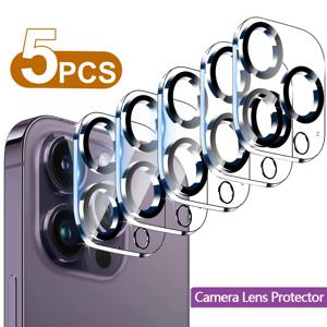 TEMU 아이폰 17/17 에어/17 프로/17 프로 맥스/16 프로 맥스/15 프로 맥스/14 프로 맥스/13/12/11 프로 맥스용 5개 세트 투명 강화 유리 카메라 렌즈 보호기 - 스크래치 방지, 지문 방지, 내구성 및 쉬운 설치, 슬림 디자인, 휴대폰 액세서리, 스크래치 방지 유리, 렌즈 보호