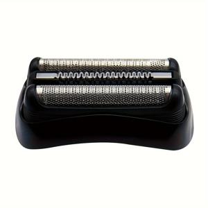 TEMU 21B 시리즈 3 교체용 면도기 헤드 - 전기 면도기와 호환되는 포일 & 커터, 알레르기 반응 방지, 부드러운 수염 및 콧수염 관리용, 블루 & 블랙 옵션, 전기 면도기 액세서리 | 인체공학적 그립 | 효율적인 성능