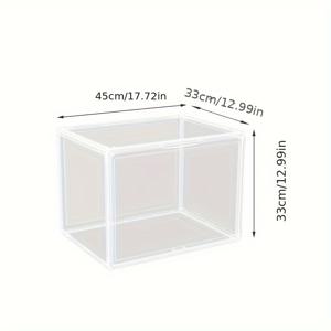 TEMU 투명한 가정용 아크릴 보관함