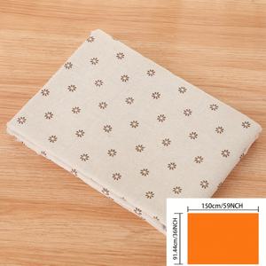 TEMU 퀼트, DIY 소잉, 소파, 커튼, 가방, 쿠션, 가구 커버용 꽃무늬 폴리에스테르 혼방 원단 - 손세탁 전용, 야드 단위로 자르기 (1개)