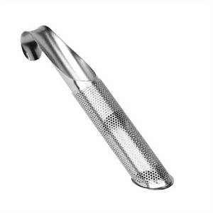 TEMU 루스 티, 커피, 로즈 티용 1개 긴 손잡이 스테인리스 티 인퓨저 완드 - 완벽한 침전 결과를 위한 미세 메쉬 스트레이너