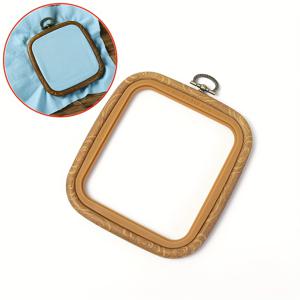 TEMU 1/2/3개 ABS 사각 자수 틀 클립 프레임 세트, 범용 자수 틀, 자수 고정 도구 자수, 퀼팅, 크로스 스티치, 펀치 바늘|십자수