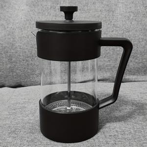 TEMU 350ml/600ml/1000ml 싱글 프레스 포트, 고강도 보로실리케이트 내열 유리 소재와 스테인리스 스틸 304 필터 메쉬, 차 추출 및 커피 제조에 적합, 밀크 프로스팅 가능, 가정용 또는 야외 여행용으로 이상적