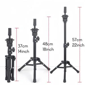 TEMU 실버/블랙 가발용 삼각대, 조절 가능한 가발 스탠드, 마네킹 훈련용 헤드 홀더, 미용 클램프, 미니 삼각대 스탠드 홀더, 살롱 장비, 가발 스타일링 도구, 휴대용 홀더, 컴팩트 디자인, 견고한 구조, 부드러운 조절, 헤어스타일링 도구, 마네킹 사용자, 미용학 학생용