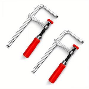 TEMU 올섬 2개 160x60mm 나무 손잡이 가이드 레일 클램프, 나무 작업 MFT 테이블 및 커팅 트랙용 스크류 액션 암, 작업장 장비,목공 도구,조절 가능한 클램프,정밀 클램프,튼튼한 구조,헤비듀티 클램프,트랙 톱 클램프,목수,목공예가