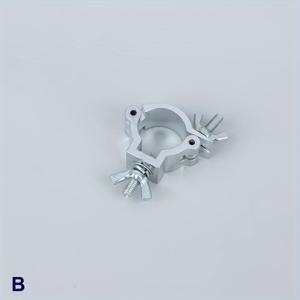 TEMU 1pc 현대 조절 가능한 금속 무대 조명 트러스 클램프 후크, LED PAR 무빙 헤드 빔 스폿 조명용 벽걸이 DJ 조명 클램프