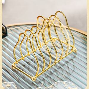 TEMU 1개 기하학적 선반, 주방용, 컵 방지 수프 매트 랙, 접시 매트, 오븐, 토스터, 고급 호텔, 커피, 단열 공예 장식 랙, 전기도금, 일반 레스토랑 가정용품, 레스토랑 필수품,기하학적 디자인,슬림 오거나이저,내구성 있는 소재,카운터탑 정리함,가정용 정리함,인테리어 장식가