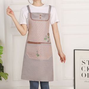 TEMU 1개 주방 스트랩 민소매 앞치마, 가정용 요리 여성 스모크, 작업복, 성인용 키친 스트랩 민소매