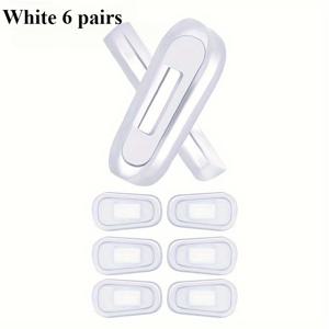 TEMU 안경용 실리콘 코 패드 6개 세트 - 안경 코 지지대 액세서리, 안경 액세서리|안경코받침