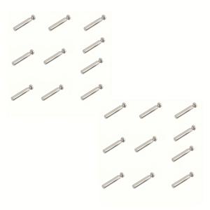 TEMU 20개 6*40,7*70 아크릴 사진 프레임 나사 세트 유리 사진 프레임 브래킷 나사 하드웨어 액세서리 아크릴 광고용 네일, 아크릴 광고용 네일 사진 프레임 브래킷 네일 사진 프레임 나사