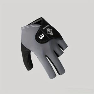 TEMU 숨쉬고 미끄럼 방지 기능이 있는 빌리어드 장갑, 빌리어드와 스누커 모두에 적합, 땀 흡수 기능이 있는 빌리어드 팬들의 추천