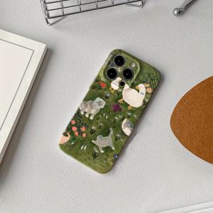 TEMU 창의적이고 소재로 제작된 렌즈 보호 기능이 있는 휴대폰 케이스, 삼성 s24ultra s23plus s22 a73 a54 a53 a34 a23 a21s a14 a13 a12 a11 a04se a03 모든 모델에 적합한 케이스, 밝고 현실적인 패턴