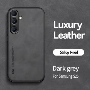 TEMU 삼성 갤럭시 S25/S25 플러스/S25 울트라용 차량 자석 방지 모바일 폰 케이스 TPU 자동차 자석 레트로 바람 충격 방지 보호 커버