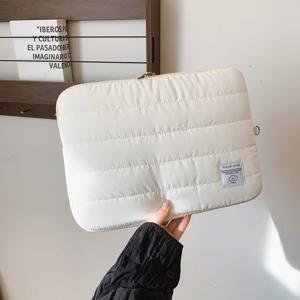 TEMU 1개 11인치 / 13인치 / 15인치 자수 노트북 슬리브 - 충격 방지, 스타일리시한 자수 및 내구성 있는 디자인의 일상 사용, 직장 및 학교용|노트북파우치