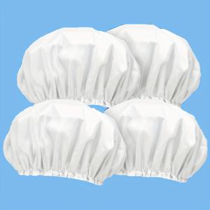 TEMU 4개 세트 - 세척이 필요 없는 샴푸 캡: 머리 세척을 쉽게하는 세척이 필요 없는 샤워 캡 - 실리콘 및 나일론, 기계제작, 물이 필요 없는 헤어 케어 시스템, 사용하기 쉽고 편리함