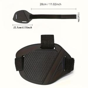 TEMU 1pc 블랙 실리콘 기어 시프트 보호기 - 내구성, 미끄럼 방지, 부츠 및 스니커즈용 유니버설 신발 커버, 기어 시프트 보호|안전한 핏 신발 커버|실리콘 구조, 액세서리