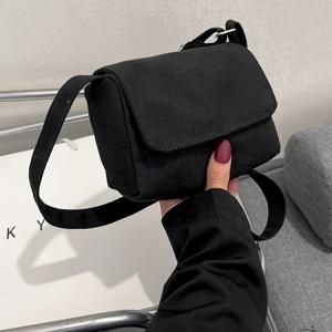 TEMU 스타일리시 미니 숄더백 여성용 – 가벼운 나일론 크로스바디 파우치, 데일리 & 캐주얼 아웃팅에 완벽한 트렌디한 핸드백