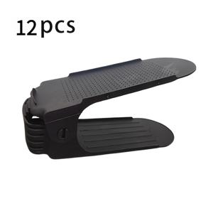 TEMU 12/20개 조절 가능한 신발 선반 - 입구, 복도, 거실용으로 내구성이 뛰어난 PP 플라스틱 공간 절약형 정리함 - 조립이 필요하지 않음, 입구 보관, 현대적인 신발 선반, 쉽게 설치할 수 있는 선반