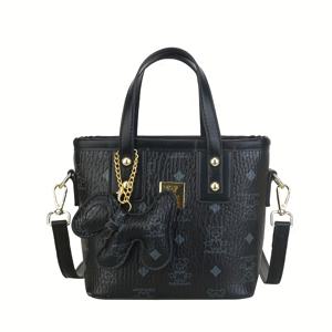 TEMU 올해 인기 여성용 핸드헬드 소형 가방 2025 신상 고급 다기능 캐릭터 프린트 싱글 숄더 크로스백|크로스백