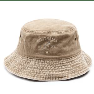 TEMU 호주 다이어리: 남반구 여행을 기록한 캥거루 커버가 있는 다이어리, 인쇄된 낚시모자와 함께 멋진 여행 선물.