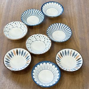 TEMU 4/8/10개입 - 세라믹 향신료 접시, 3.8인치, 일본/한국 스타일 접시, 소스 접시, 가정 주방 레스토랑 스시 바, 파티, 핫팟, 피크닉, 캠핑, BBQ, 결혼식, 크리스마스, 할로윈, 선물용으로 적합