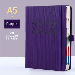 TEMU 2026 데일리 플래너 - 우아한 블루 또는 오렌지 커버, 일별 한 페이지 레이아웃, 365일 달력, 생산성 트래커 & 자기관리 저널, 내구성 강화 400페이지, 사무실/홈용 쉬운 청소 가능, 선물 추천 - 전문가용 정리 도구, 시간 관리 툴, 현대적 디자인, 튼튼한 커버, 체크인 시스템, 재택근무, 깔끔한 레이아웃, 견고한 구조