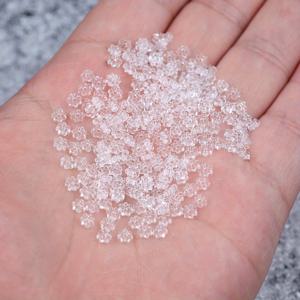 TEMU 3300개 대량 세트 - 4mm 투명/화이트 스노우플레이크 비즈, 아크릴 겨울 주얼리 만들기, 플로럴 가랜드, 크리스마스 장식 - DIY 공예, 팔찌, 목걸이, 스크랩북킹용 - 파티 장식, 크리스마스 비즈, 데코 비드워크, 플로럴 디자인, 반투명 비즈