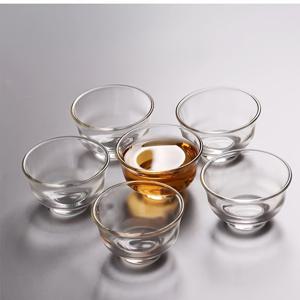 TEMU 6개 투명 유리 차컵 세트, 60ml 용량 - 고 붕규산 유리 재질, , 사케, 중국 차에 적합. 전자레인지 사용 가능, 재사용 가능, 다용도. 겨울 테마, 테이스트 세트. 식기세척기 사용 가능